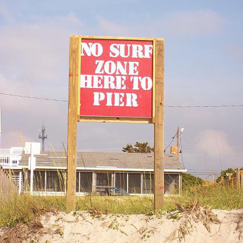 No Surf Sign